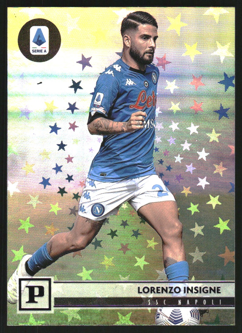 2020-21 Panini Serie A Purple Astro #25 Lorenzo Insigne