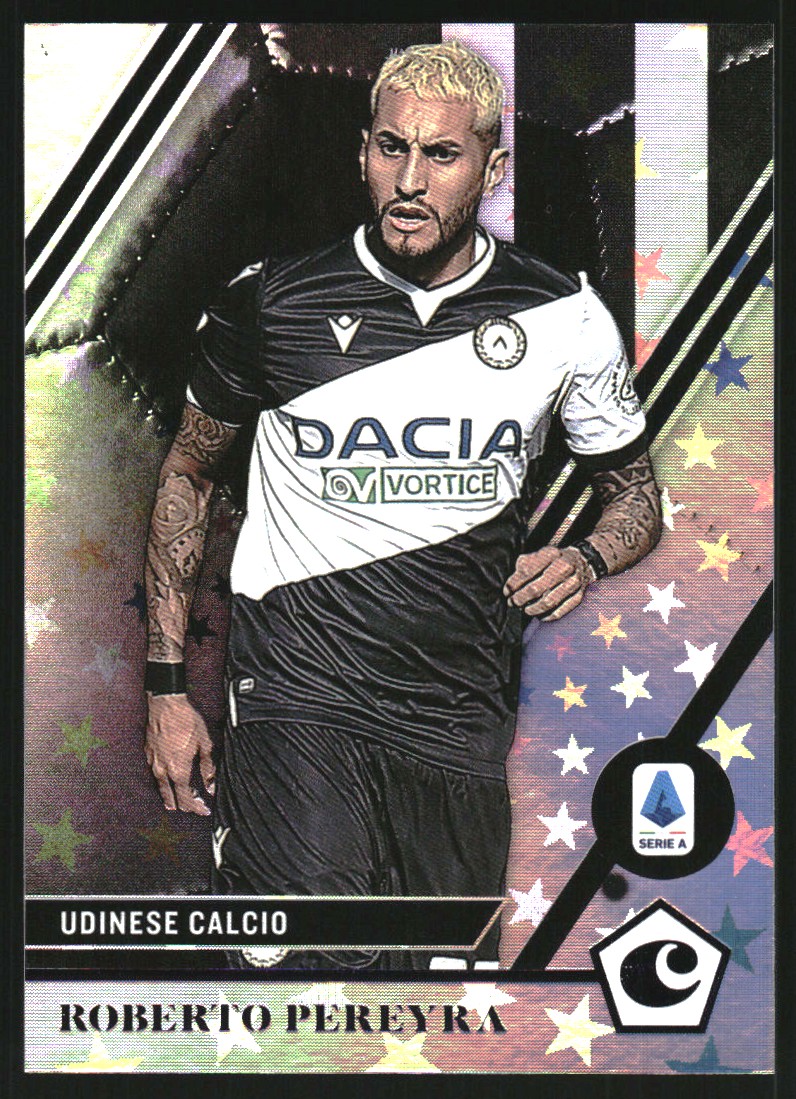 2020-21 Panini Chronicles Serie A Purple Astro #27 Roberto Pereyra