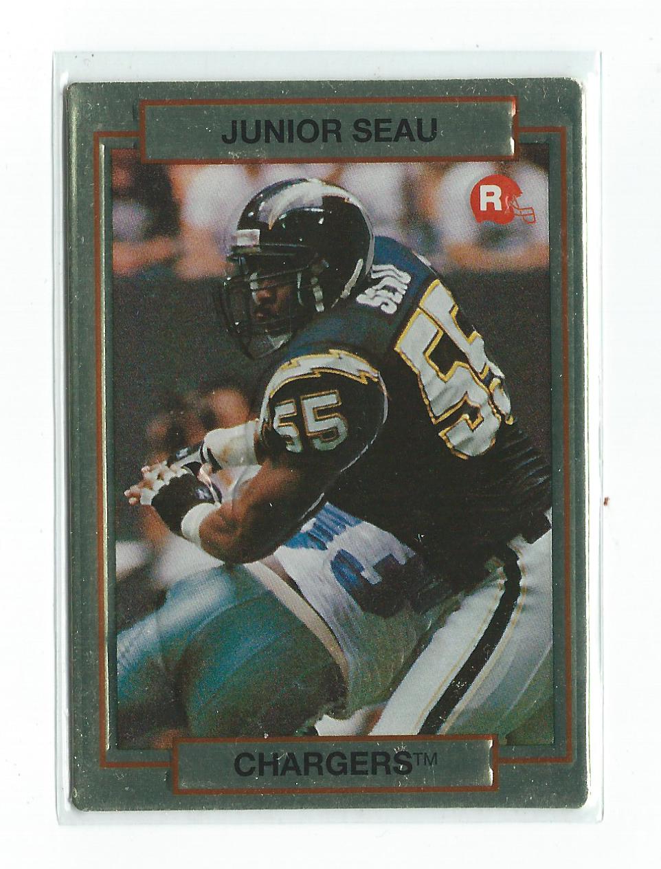 1990 Action Packed Rookie Update #38 Junior Seau RC