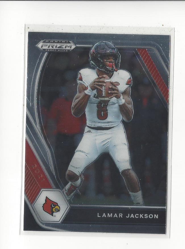 2021 Panini Prizm Draft Picks #26 Lamar Jackson