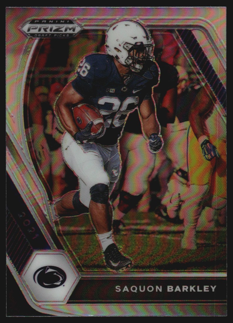 2021 Panini Prizm Draft Picks Prizms Silver #88 Saquon Barkley
