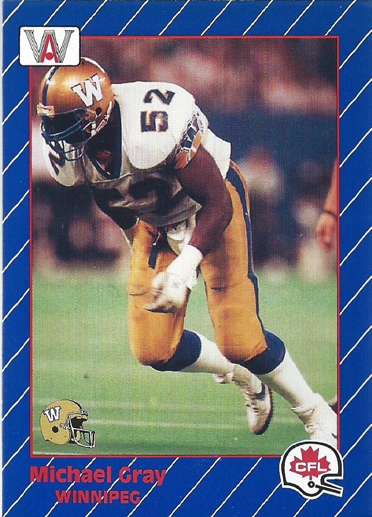 1991 All World CFL #103 Mike Gray