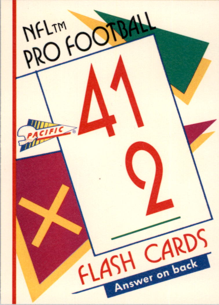1991 Pacific Flash Cards #104 Mark Ingram back image