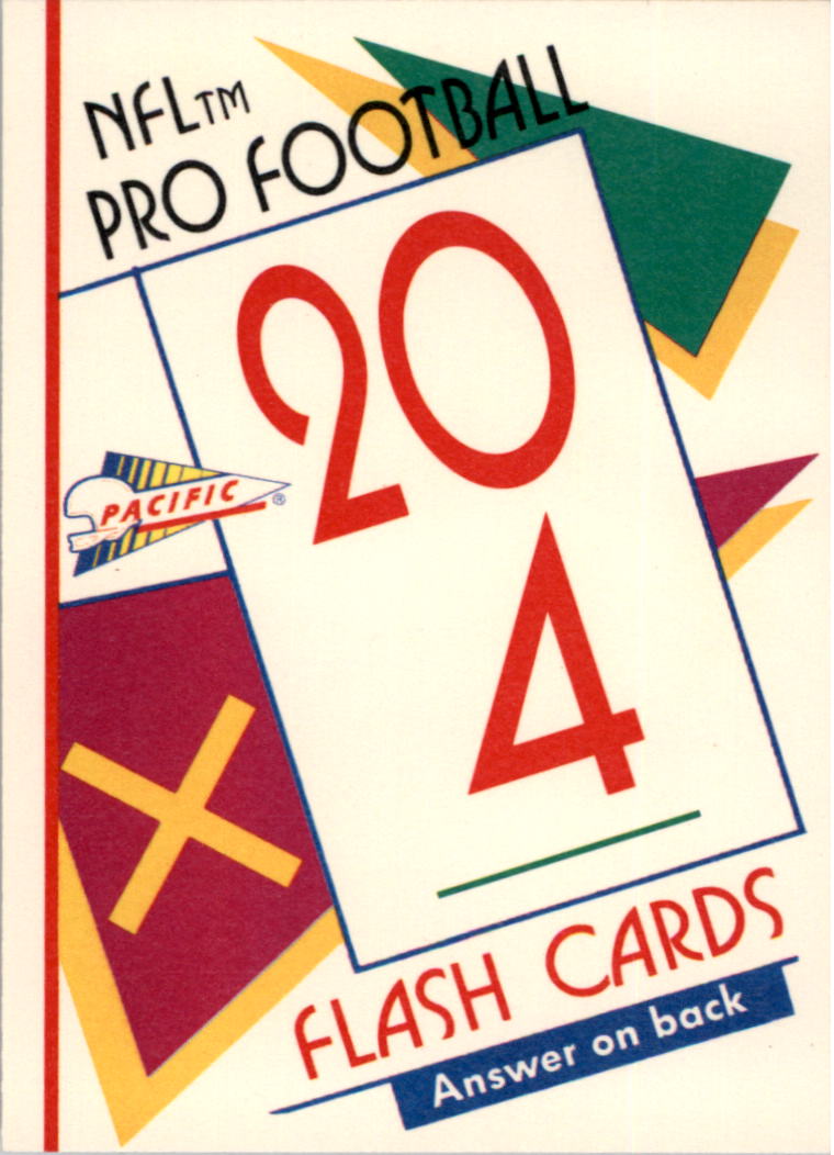 1991 Pacific Flash Cards #105 James Lofton back image