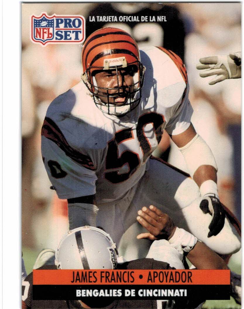 1990 Pro Set #64 Tim McGee - Cincinnati Bengals