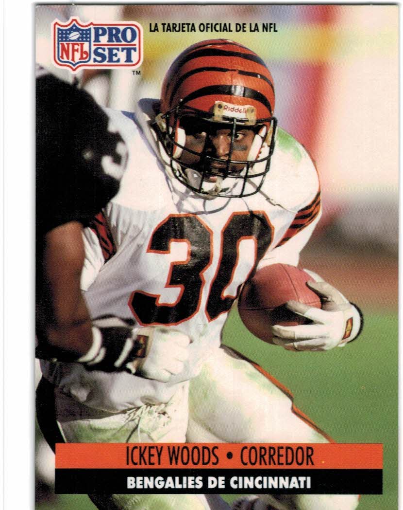 #113 David Fulcher - Cincinnati Bengals - 1991 Pro Set Football