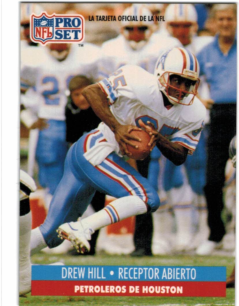 : 1990 Pro Set Football Card #517 Warren Moon