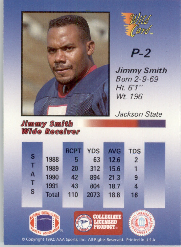 1991 Wild Card Draft Football 