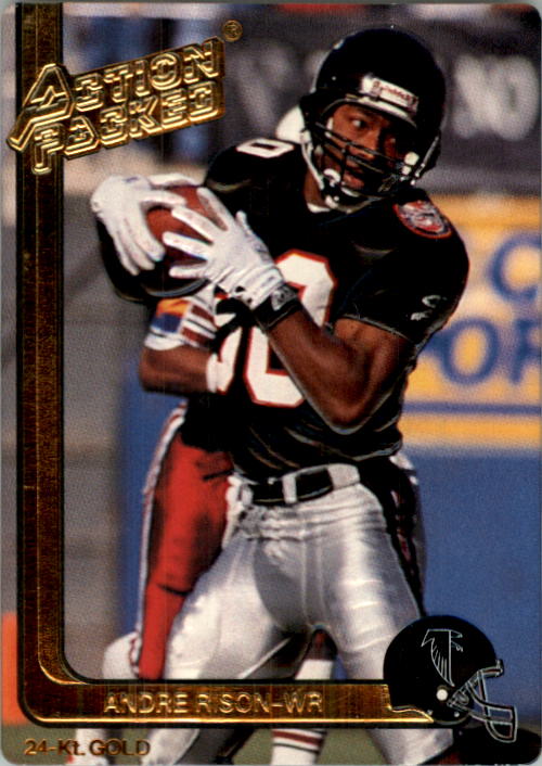 : Andre Rison Football Card (Atlanta Falcons) 1991 Topps