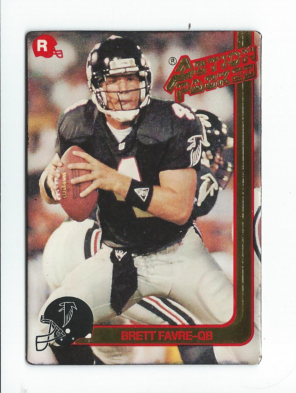 1991 Action Packed Rookie Update #21 Brett Favre RC