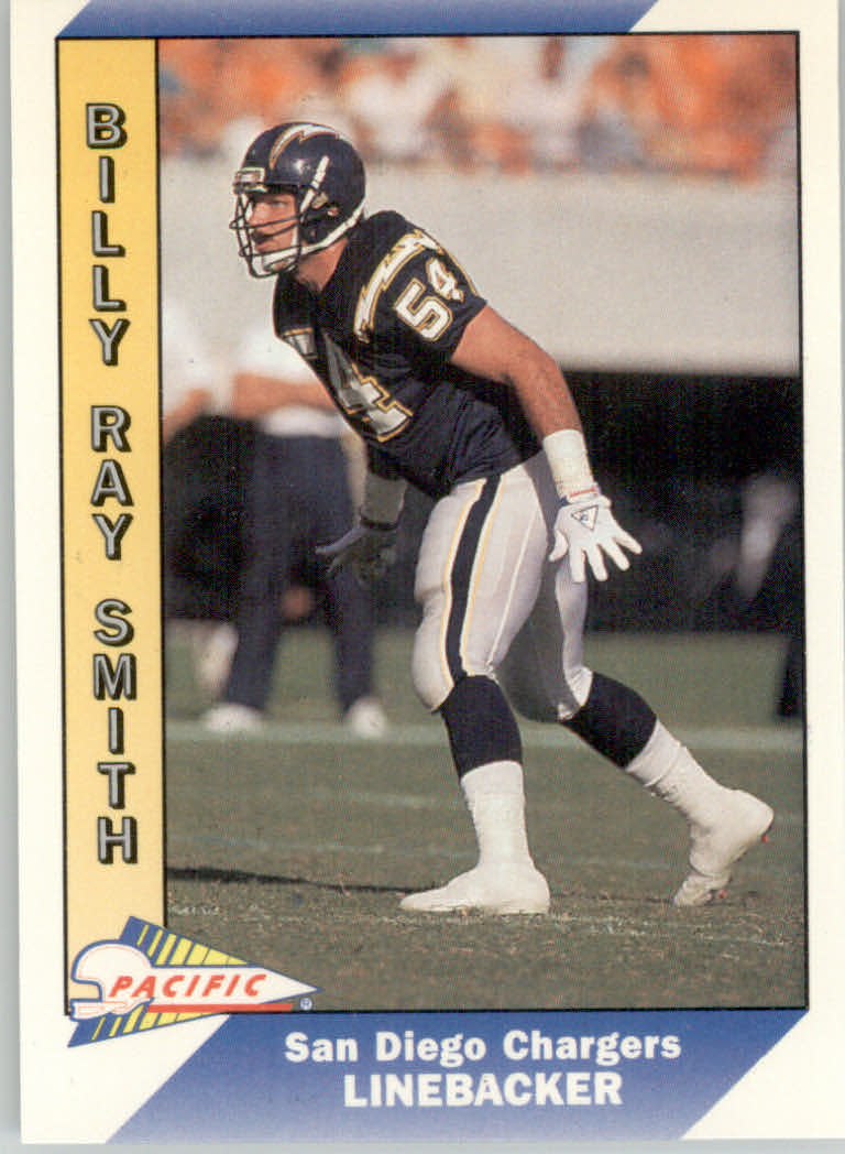 1991 Pacific Football "Main Set" Base Cards #441 to #660 - Bild 24 von 449