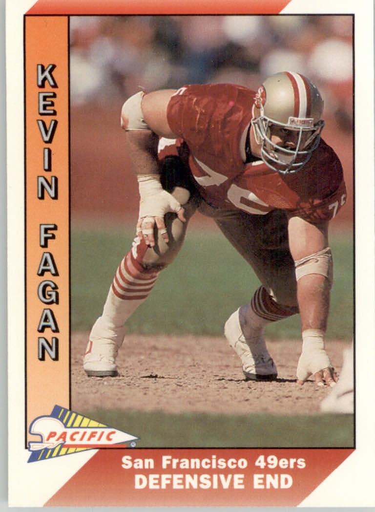1991 Pacific Football "Main Set" Base Cards #441 to #660 - Bild 36 von 449