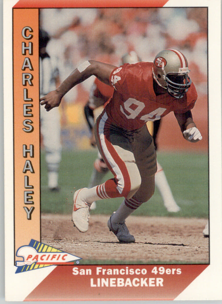 1991 Pacific Football "Main Set" Base Cards #441 to #660 - Bild 38 von 449