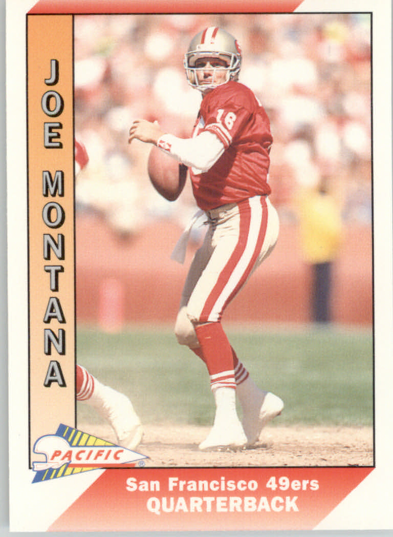1991 Pacific Football "Main Set" Base Cards #441 to #660 - Bild 48 von 449