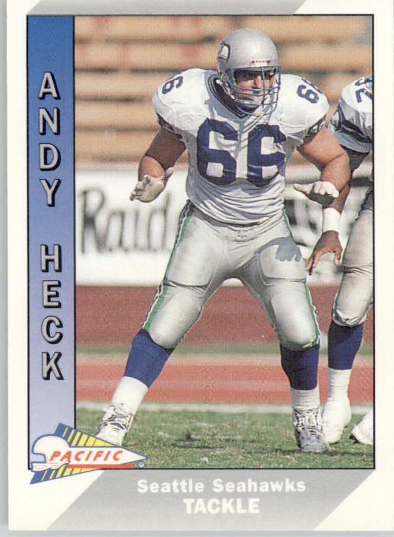 1991 Pacific Football "Main Set" Base Cards #441 to #660 - Bild 80 von 449