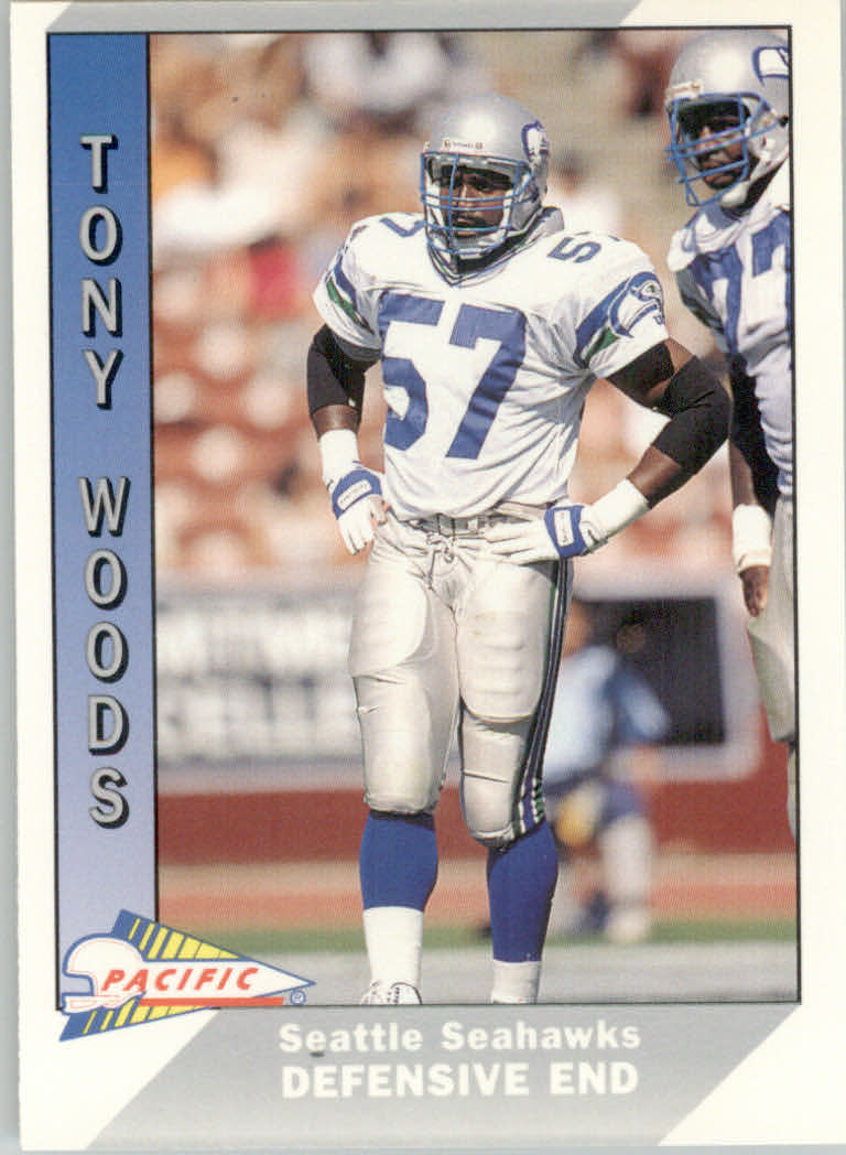1991 Pacific Football "Main Set" Base Cards #441 to #660 - Bild 106 von 449