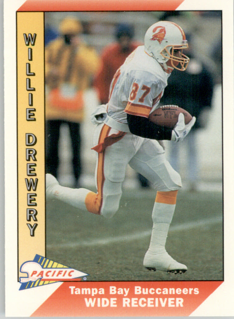 1991 Pacific Football "Main Set" Base Cards #441 to #660 - Bild 124 von 449