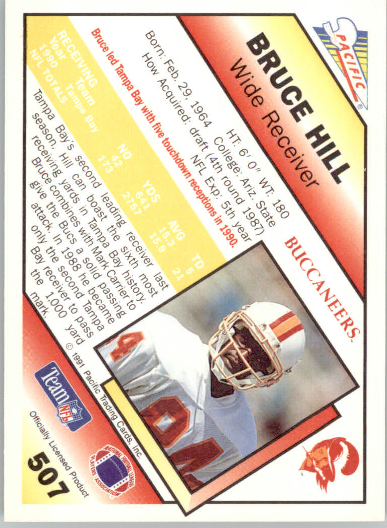 1991 Pacific Football "Main Set" Base Cards #441 to #660 - Bild 137 von 449