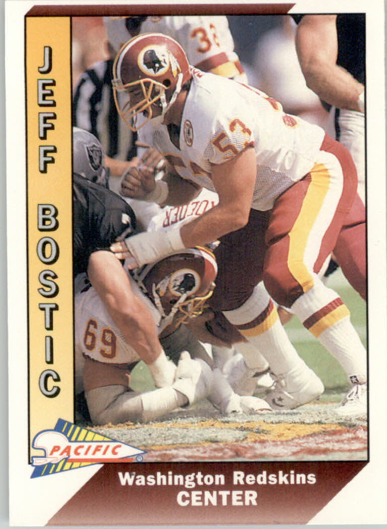 1991 Pacific Football "Main Set" Base Cards #441 to #660 - Bild 154 von 449