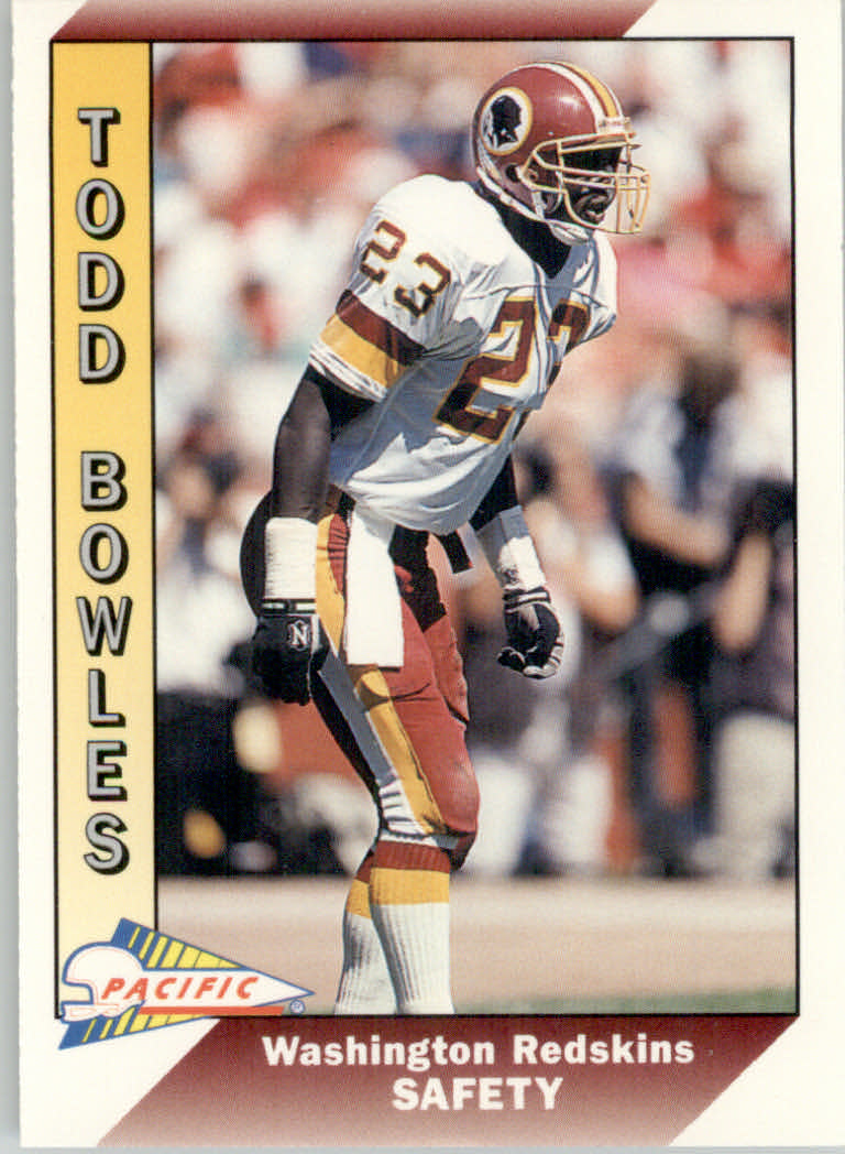 1991 Pacific Football "Main Set" Base Cards #441 to #660 - Bild 156 von 449