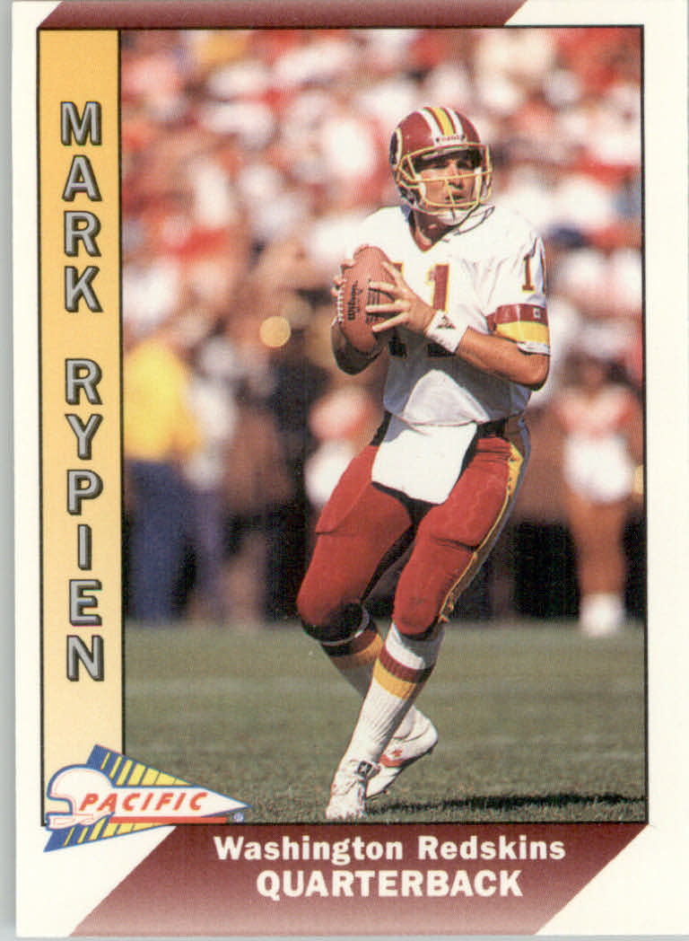 1991 Pacific Football "Main Set" Base Cards #441 to #660 - Bild 188 von 449