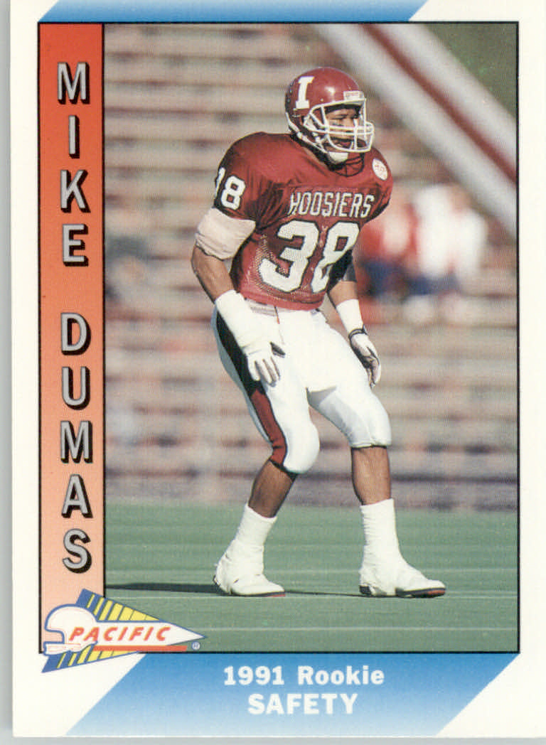 1991 Pacific Football "Main Set" Base Cards #441 to #660 - Bild 196 von 449