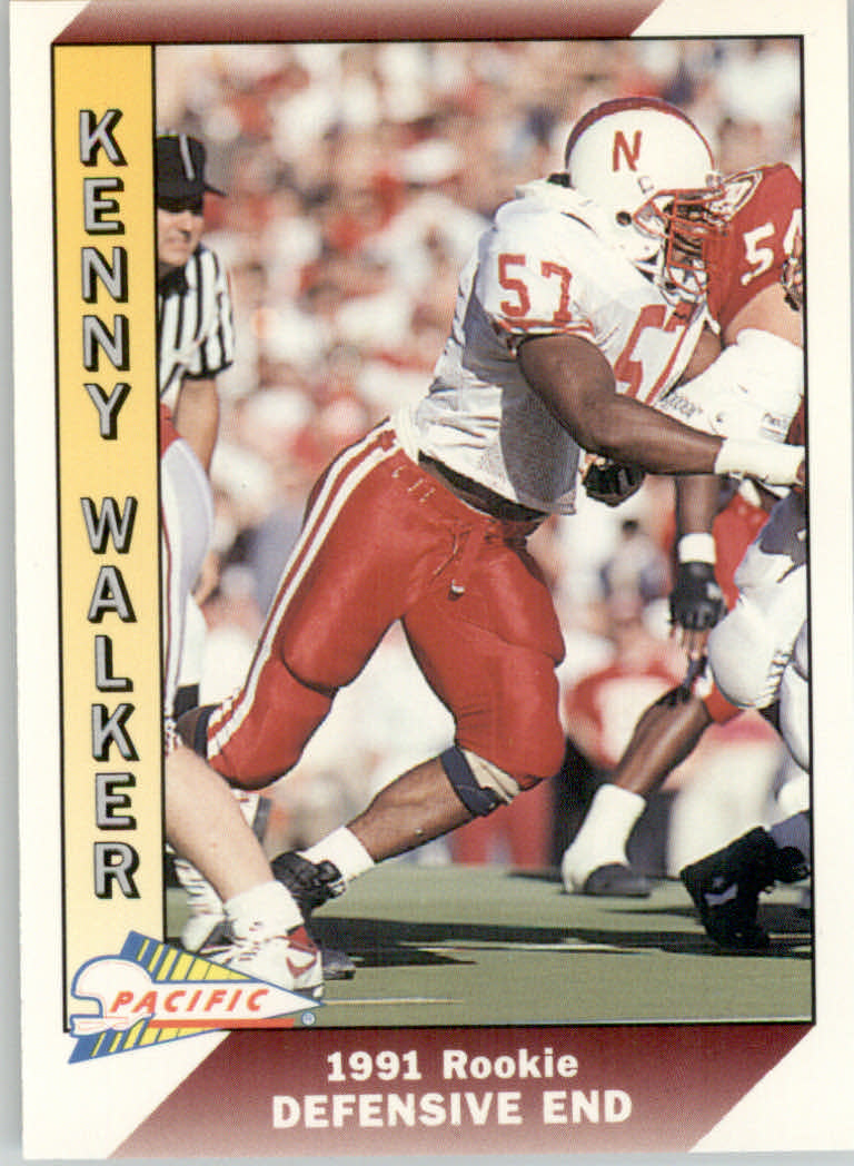 1991 Pacific Football "Main Set" Base Cards #441 to #660 - Bild 220 von 449