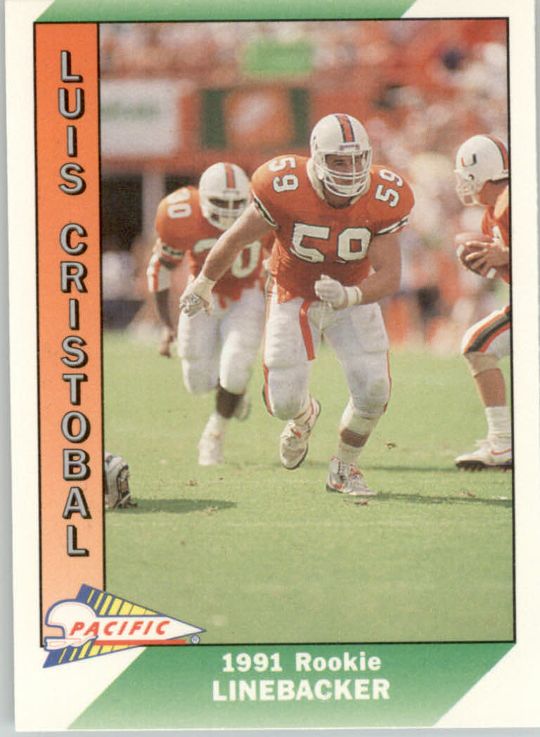 1991 Pacific Football "Main Set" Base Cards #441 to #660 - Bild 224 von 449