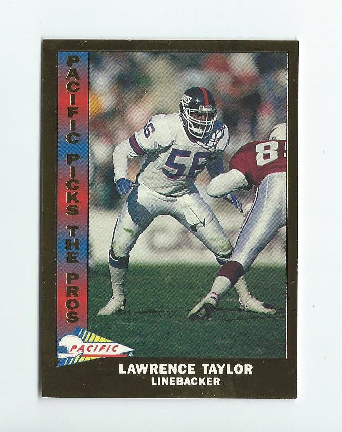 1991 Pacific Picks The Pros Gold #19 Lawrence Taylor