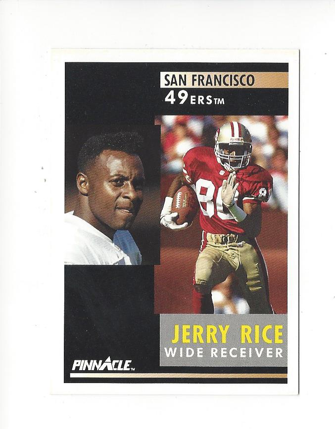1991 Pinnacle #103 Jerry Rice