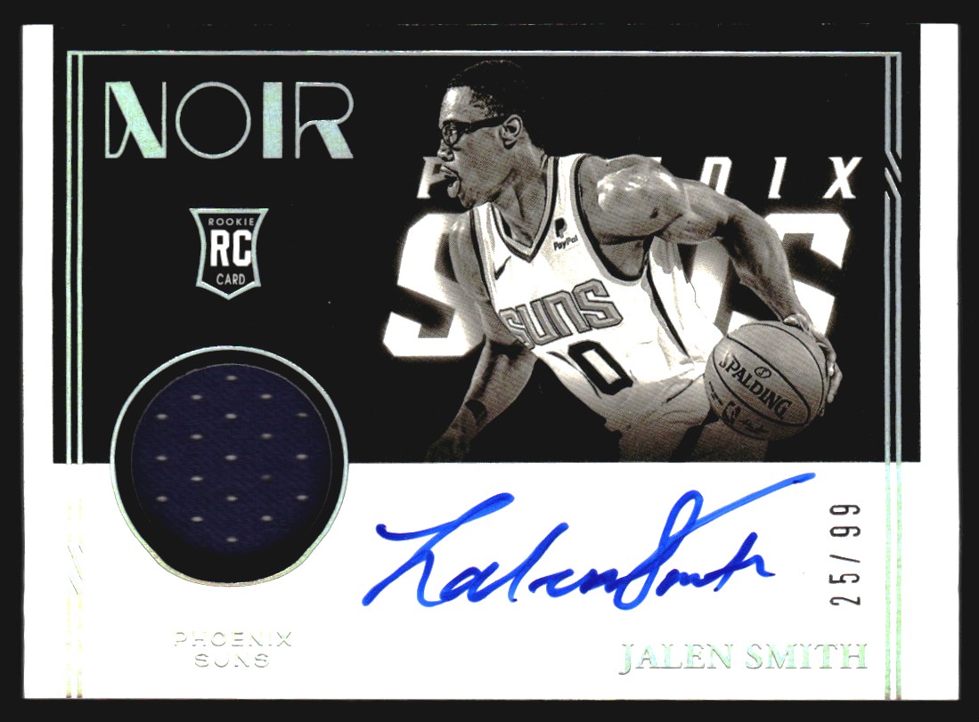 2020-21 Panini Noir #330 Jalen Smith AU JSY BW