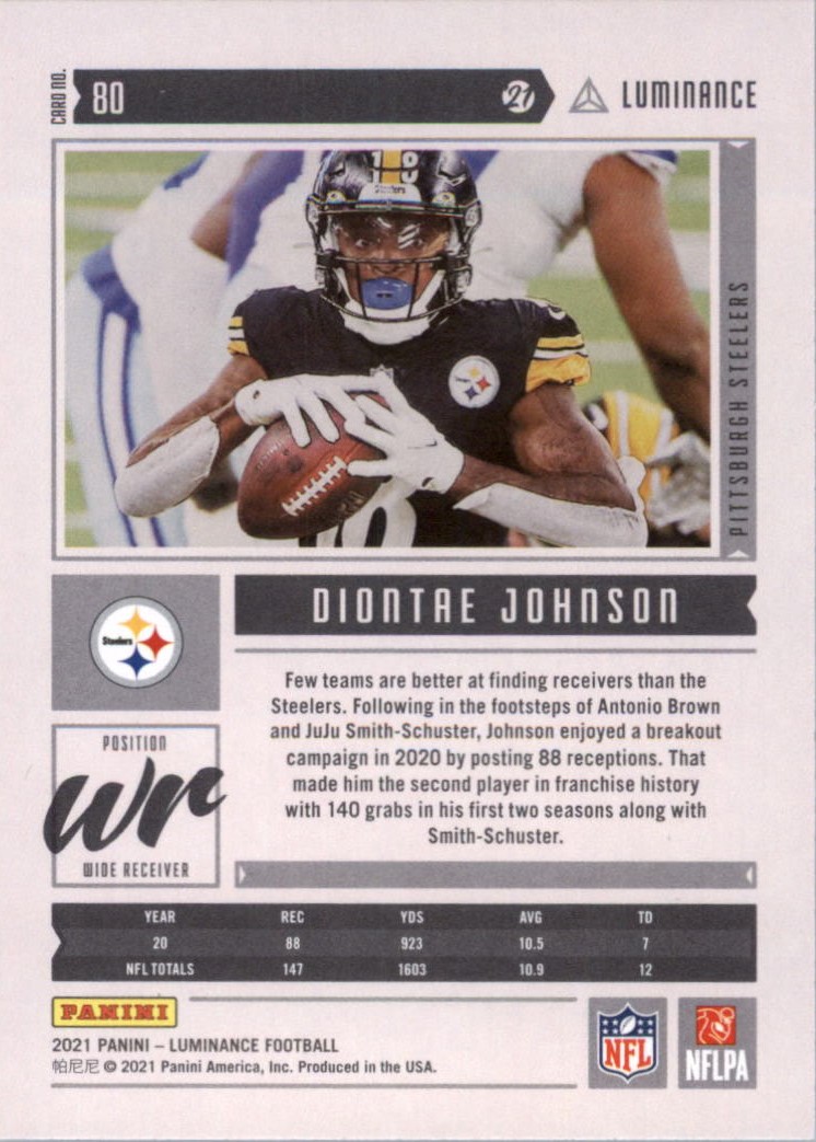 2021 Panini Luminance Football Card Pick (Base) - Picture 51 of 125