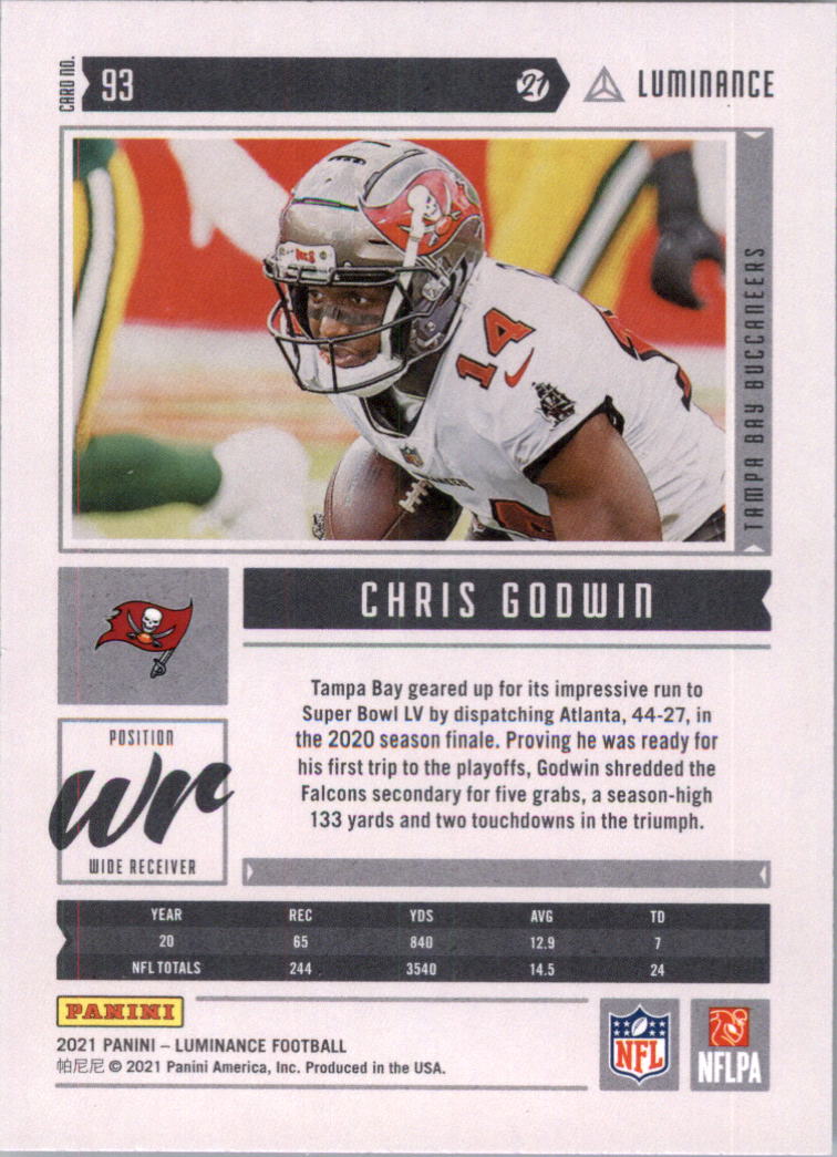 2021 Panini Luminance Football Card Pick (Base) - Picture 69 of 125