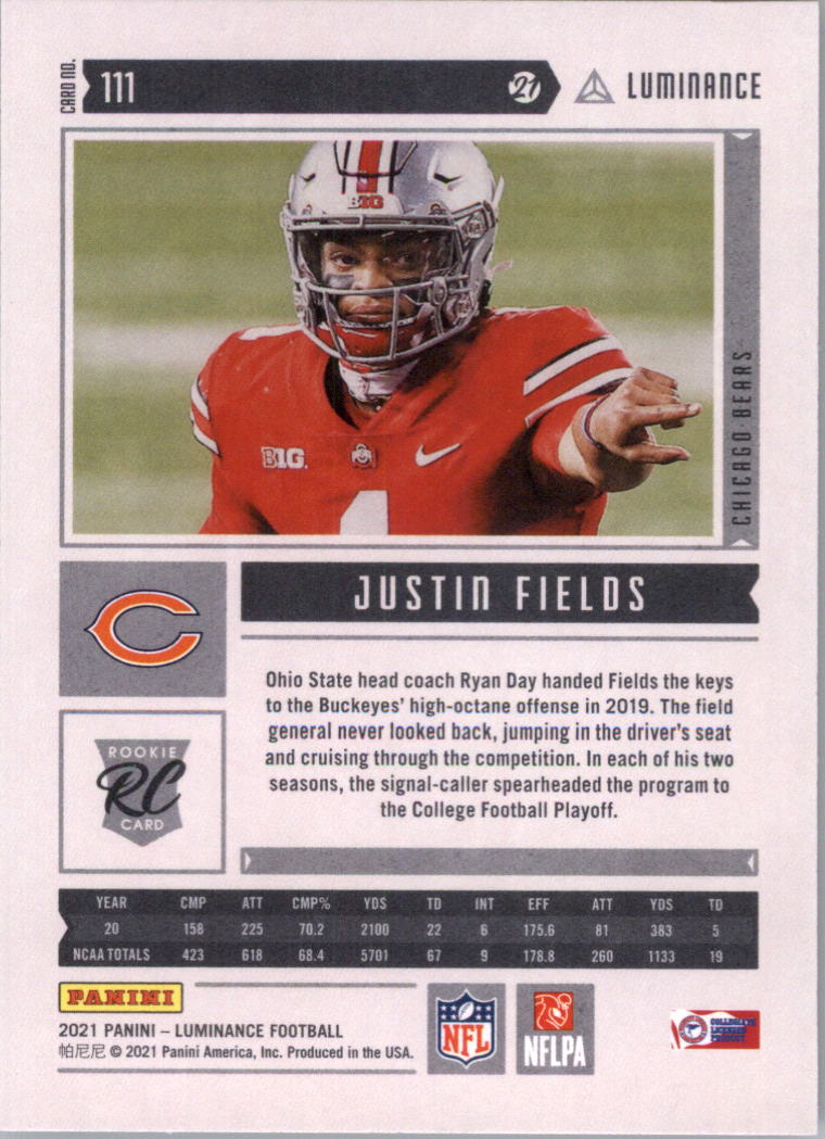 2021 Panini Luminance Football Card Pick (Base) - Picture 81 of 125