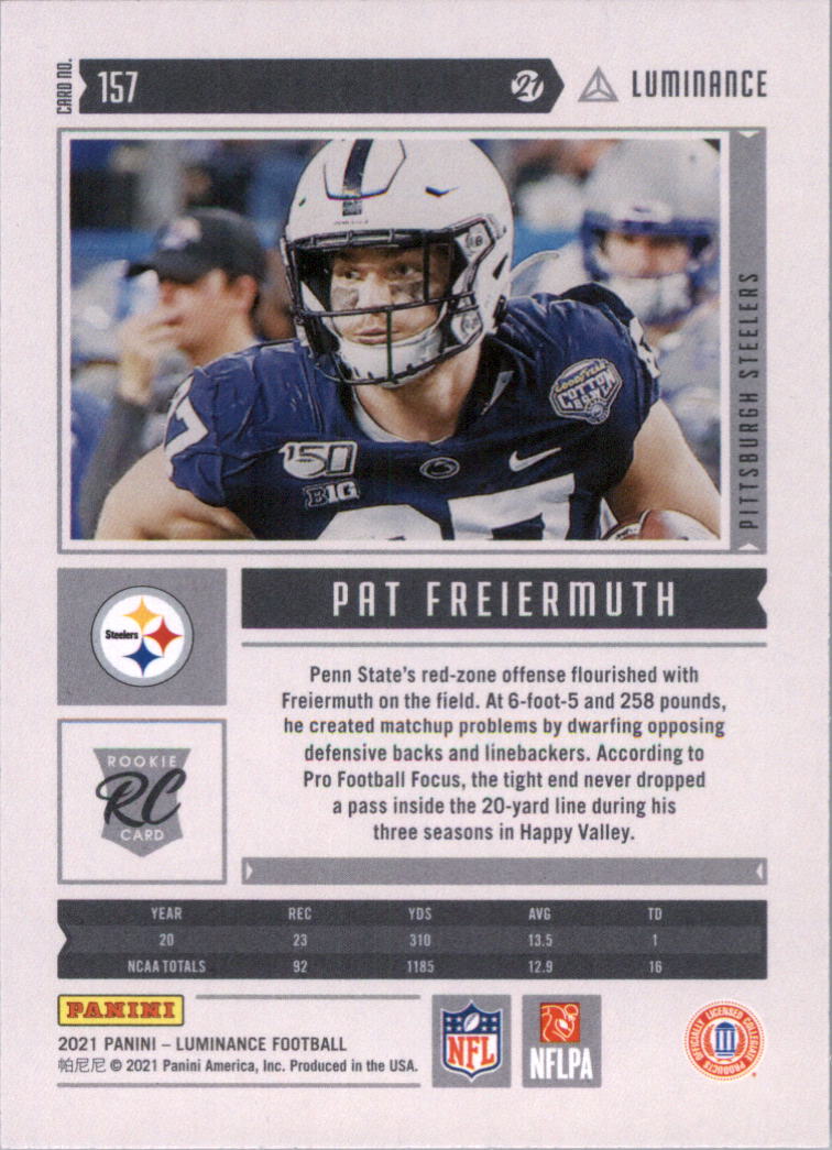 2021 Panini Luminance Football Card Pick (Base) - Picture 99 of 125