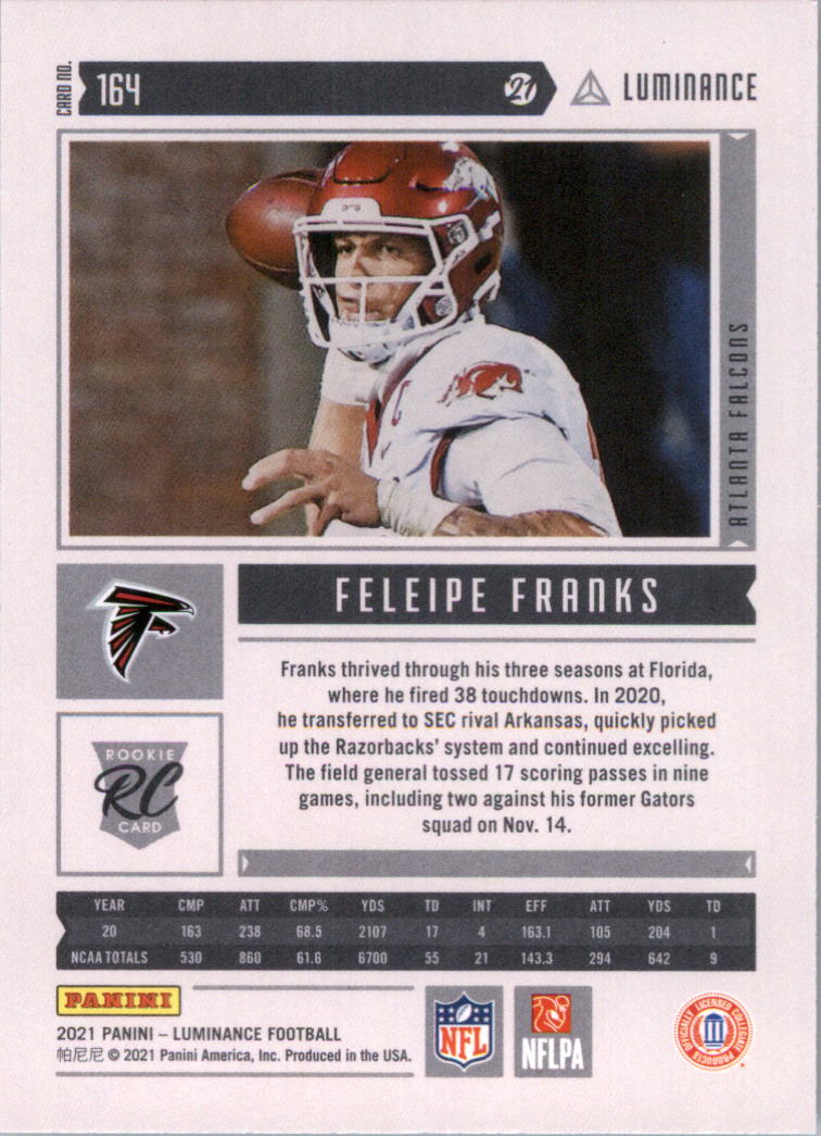 2021 Panini Luminance Football Card Pick (Base) - Picture 105 of 125