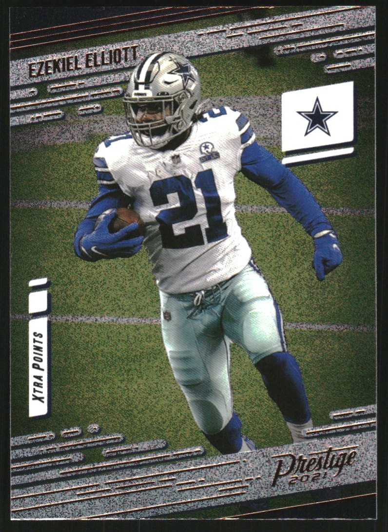 2021 Prestige Xtra Points Dots #10 Ezekiel Elliott - NM-MT