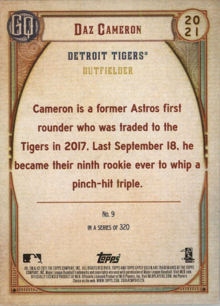 2021 Topps Gypsy Queen Baseball Card Pick 1-108