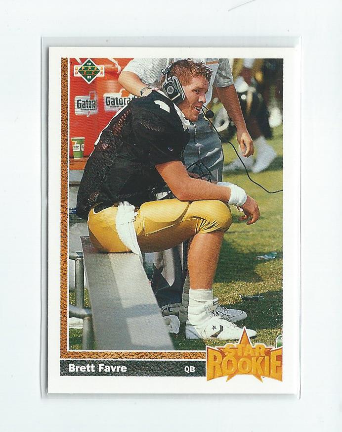 1991 Upper Deck #13 Brett Favre RC