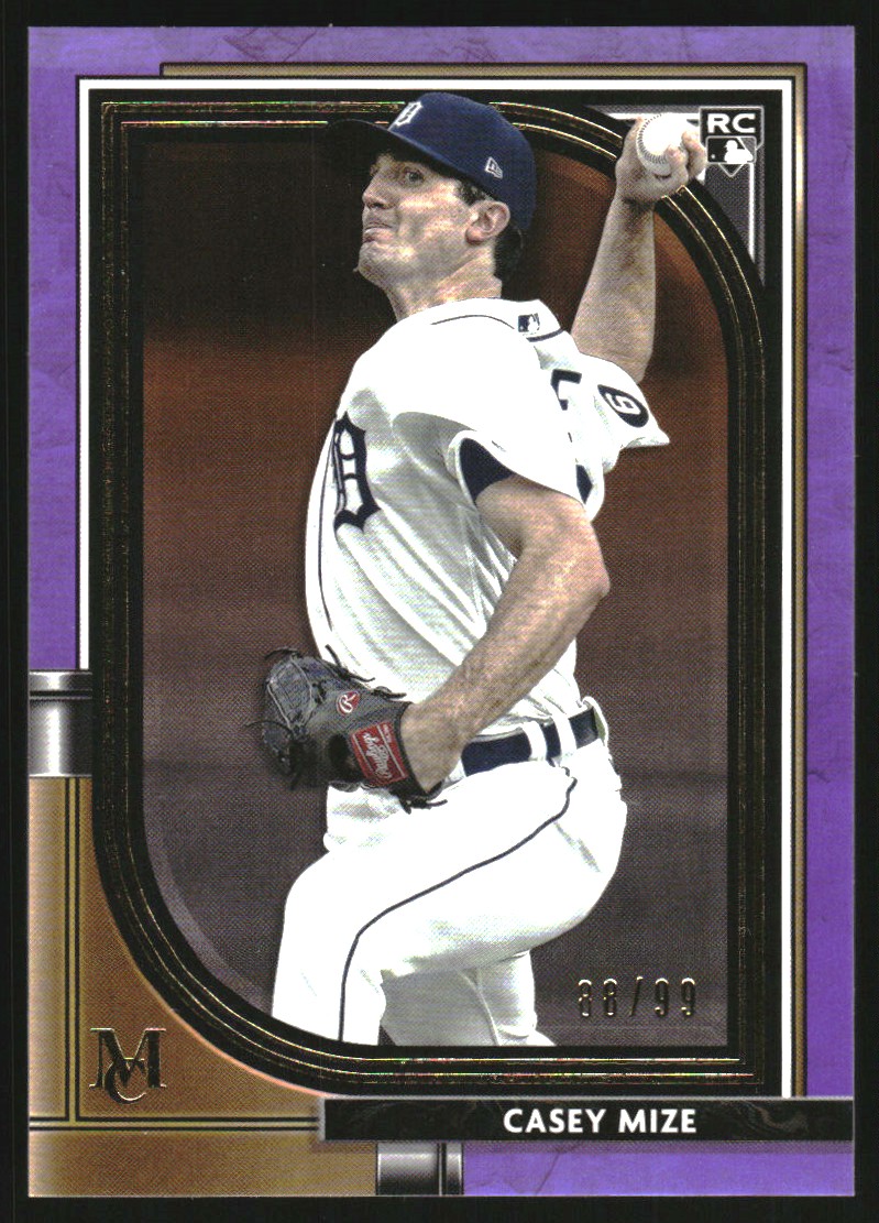 2022 Topps Chrome Pink #162 Casey Mize - Detroit Tigers