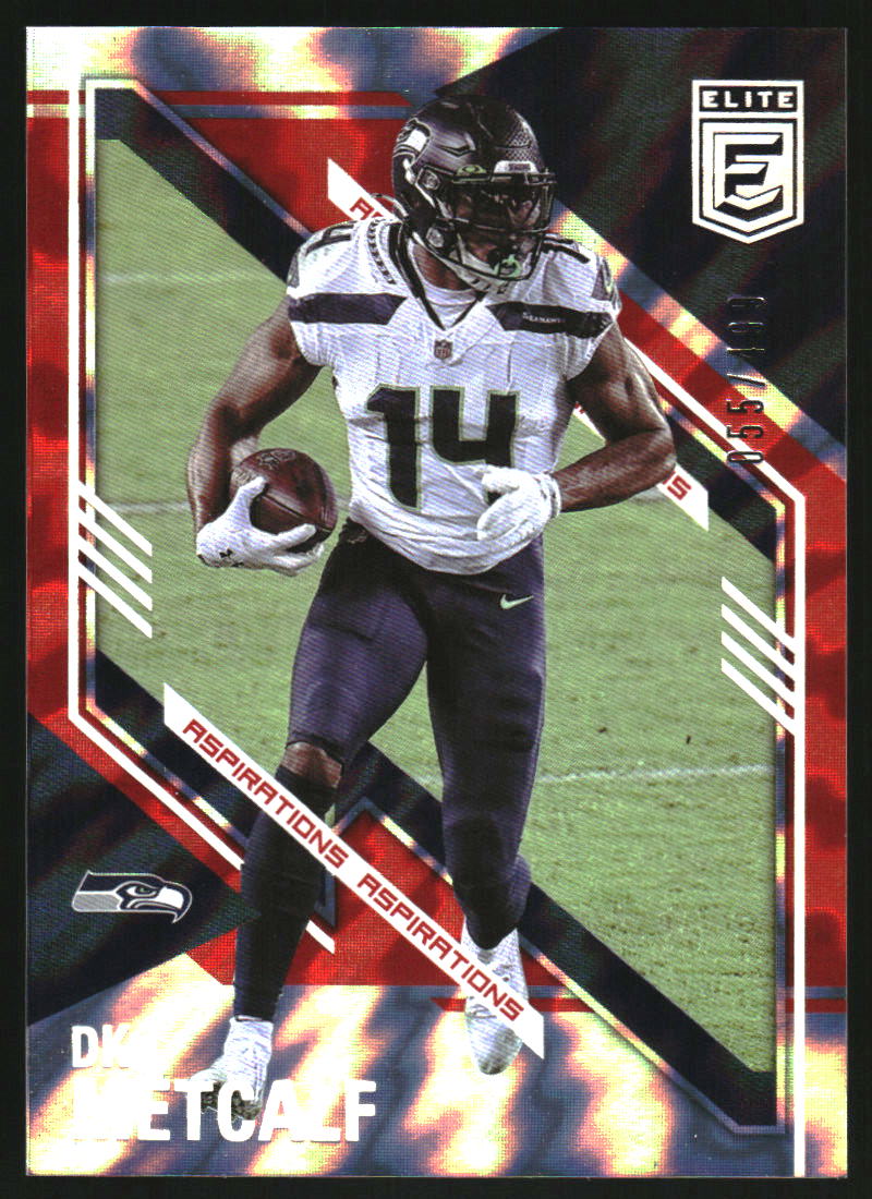 2021 Elite Aspirations Shimmer #14 D.K. Metcalf /499