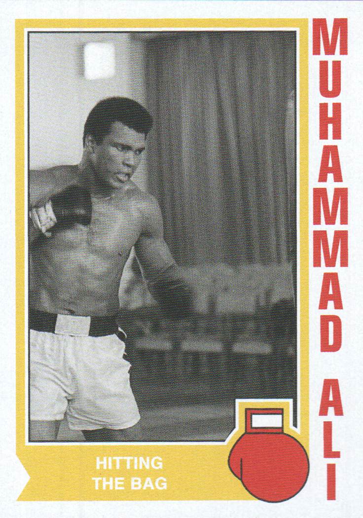 2021 Topps Muhammad Ali The People's Champ #49 Muhammad Ali/Hitting the Bag/877*