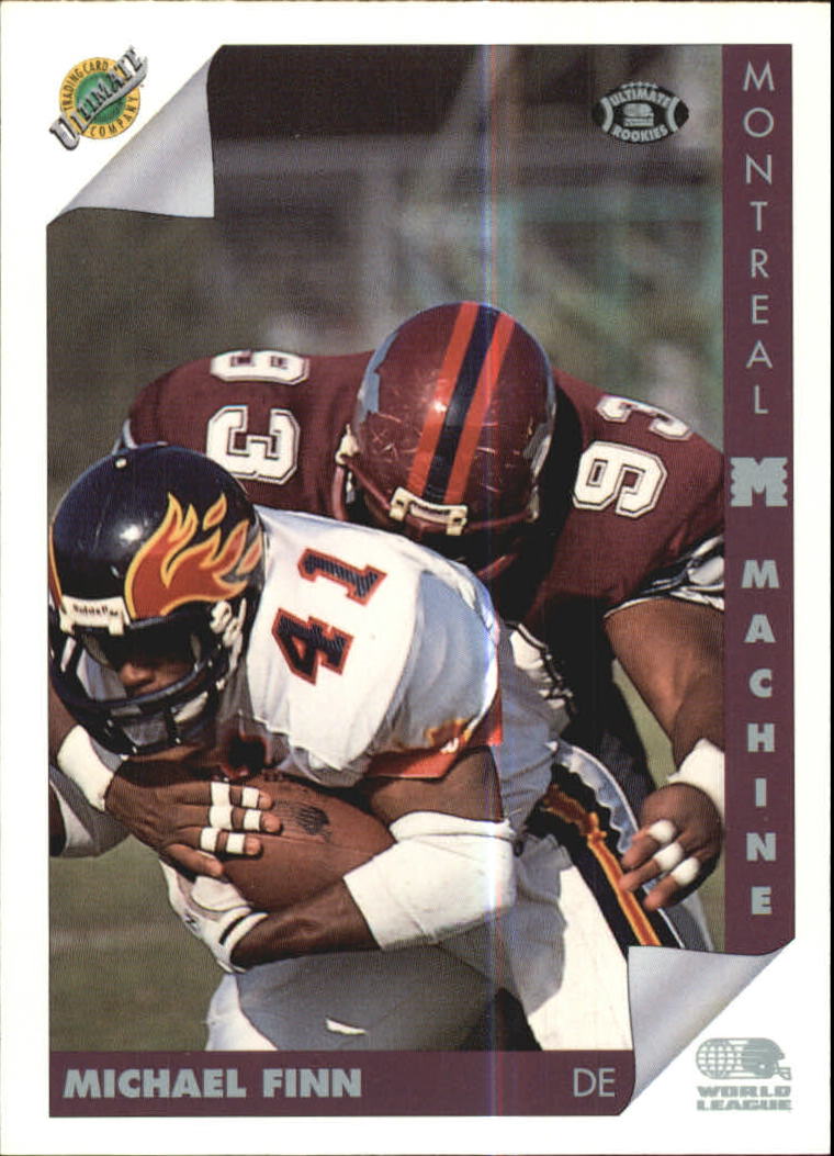 1992 Ultimate World League of American Football Ricky Johnson #81