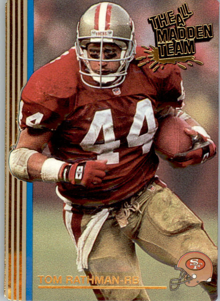 1992 Action Packed All-Madden Football "Main Set" Base Cards - Picture 72 of 97
