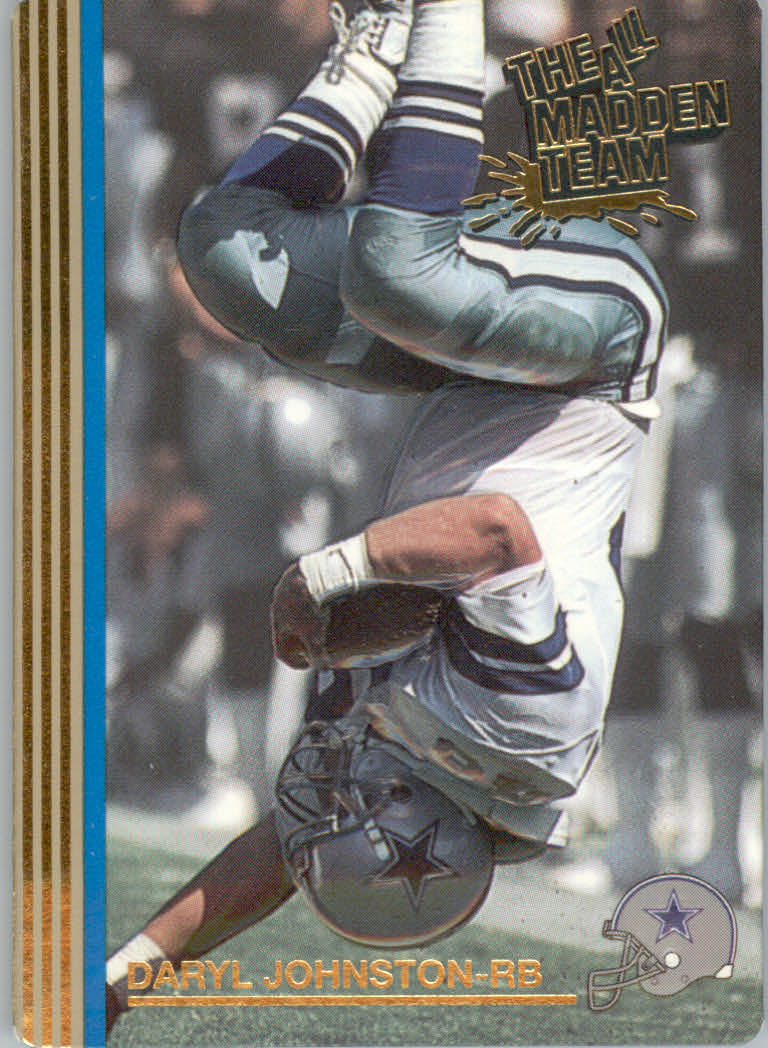 1992 Action Packed All-Madden Football "Main Set" Base Cards - Picture 96 of 97