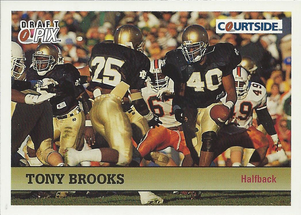 1992 Courtside Promos #20A Tony Brooks