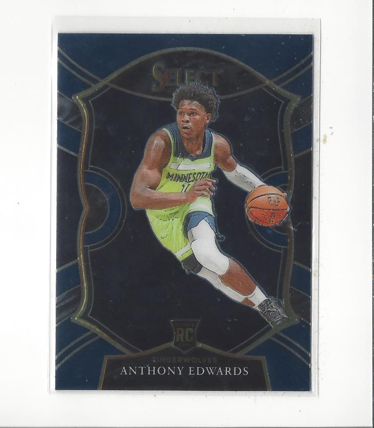 2020-21 Select Blue Retail #61 Anthony Edwards