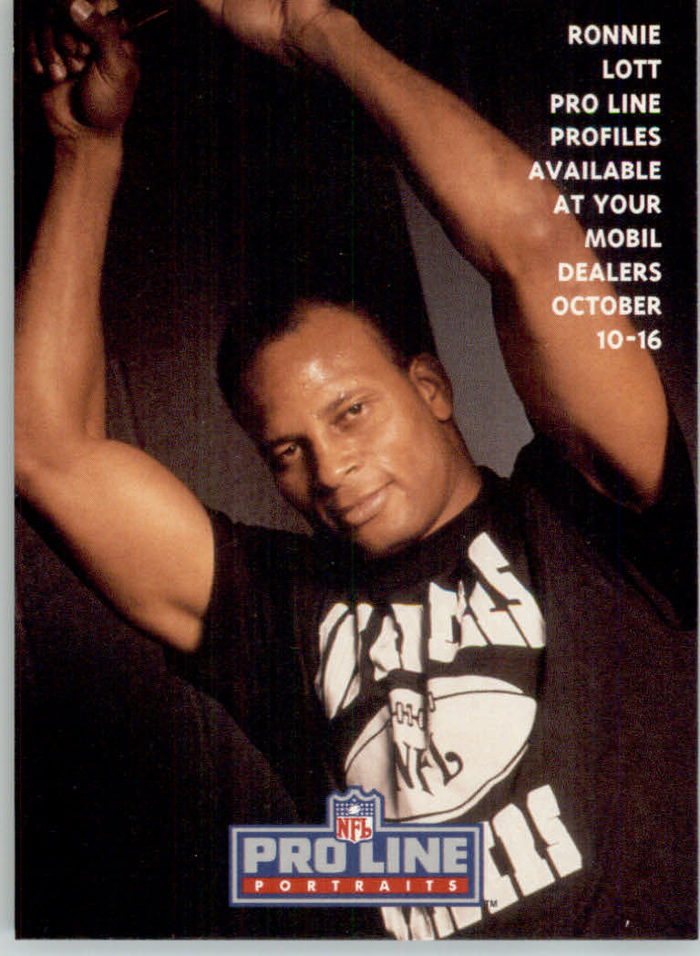 1992 Pro Line Mobil Football Cards - Picture 6 of 145
