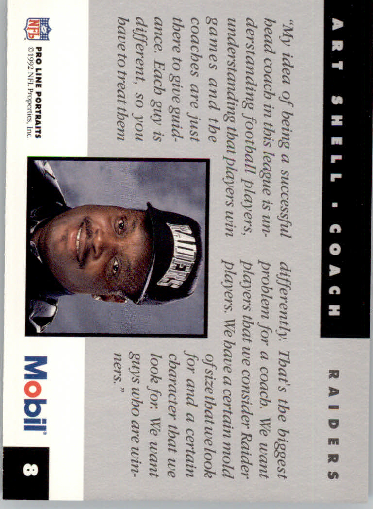 1992 Pro Line Mobil Football Cards - Picture 17 of 145