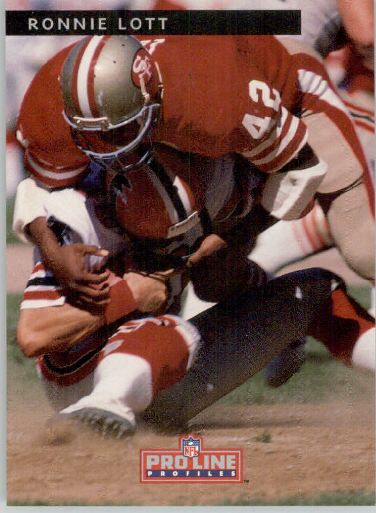 1992 Pro Line Mobil Football Cards - Picture 20 of 145